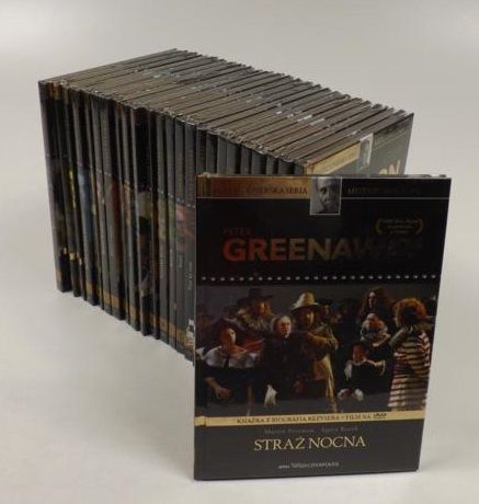 Kolekcjonerska seria Mistrzowie Kina, 25 tomów + DVD