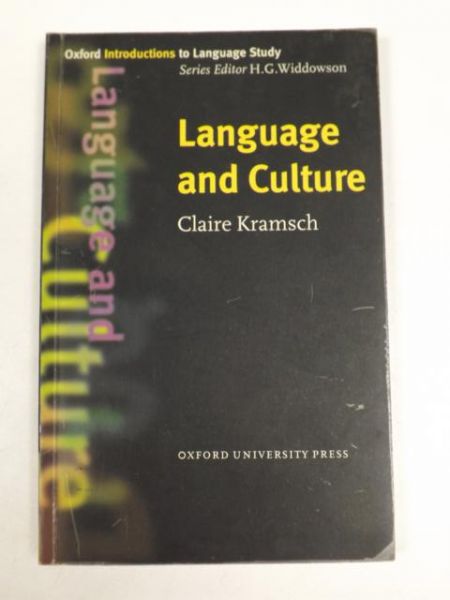 Language and Culture