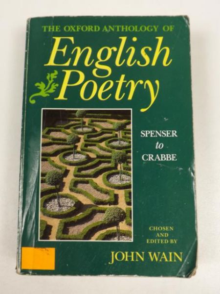 The Oxford Anthology of English Poetry