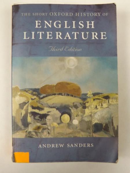 Sanders Andrew - Short Oxford History of English Literature