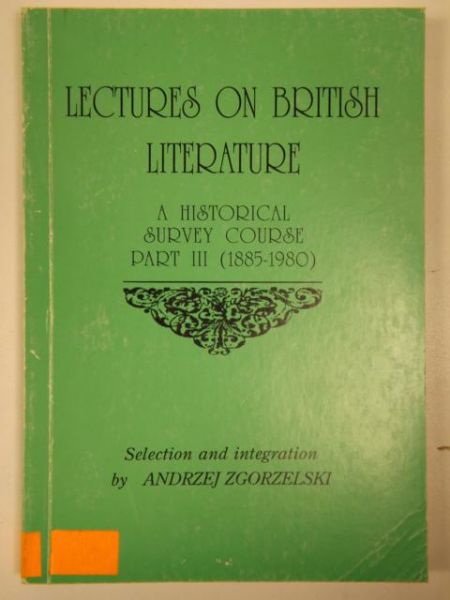 Lectures on British Literature