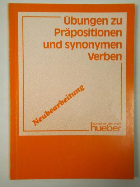 Übungen zu Präpositionen und synonymen Verben.