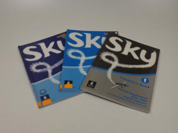 Sky 1 Students' Book, Teacher's Book, Activity Book, 3 Książki