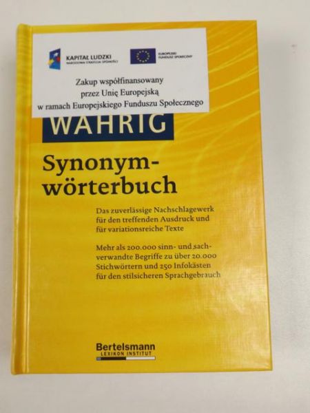 Adolphs Ulrich - Wahrig Synonymworterbuch