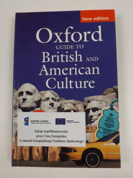 Oxford Guide to British and American Culture