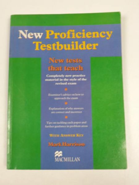 Harrison Mark - New Proficiency Testbuilder. With Answer Key