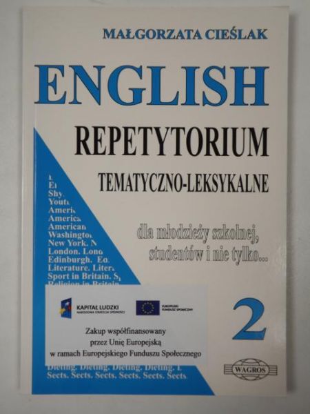 English 2 - Repetytorium tematyczno- leksykalne
