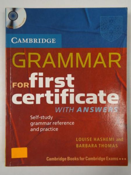 Hashemi Louise - Cambridge Grammar for First Certificate