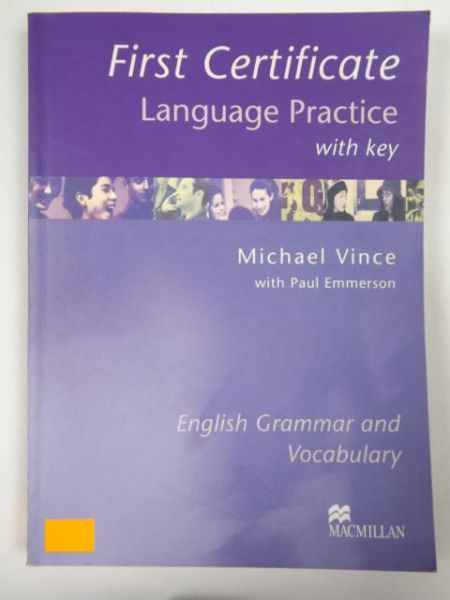 Vince Michael - First Certificate Language Practice with key