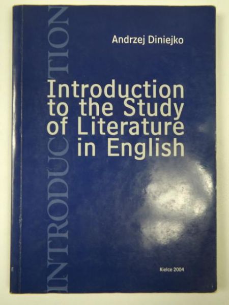 Introduction to the Study of Literature in English