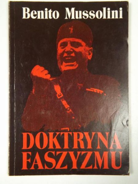 Doktryna Faszyzmu, reprint z 1935 r.