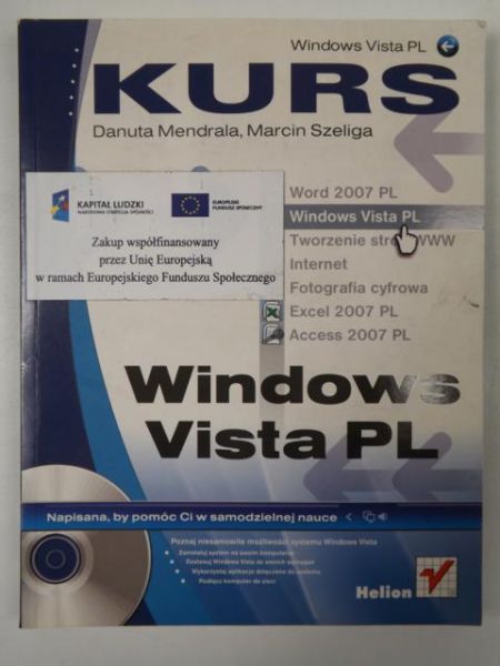 Windows Vista PL : kurs + CD