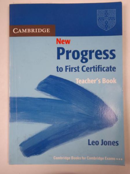 Jones Leo - New Progress to First Certificate Teacher's Book