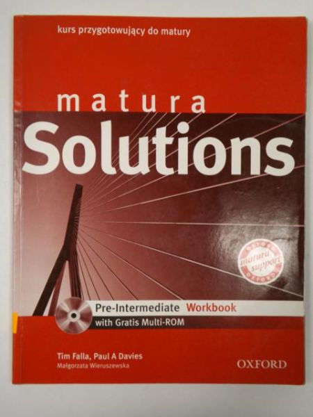 Matura Solutions Pre-Intermediate Workbook