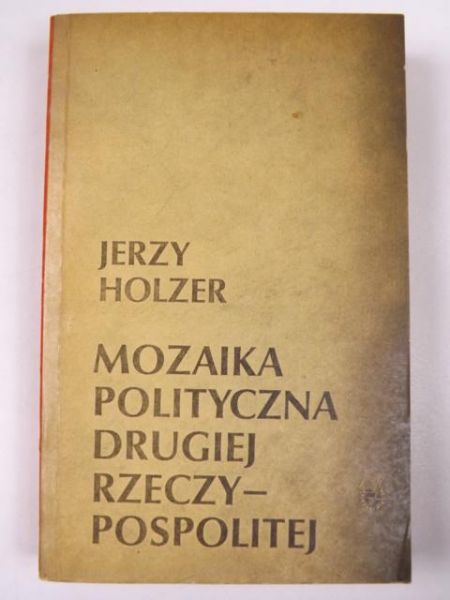 Mozaika polityczna Drugiej Rzeczypospolitej