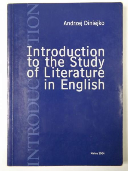 Introduction to the Study of Literature in English