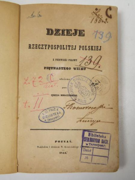 Dzieje Rzeczypospolitej Polskiej, 1844 r.