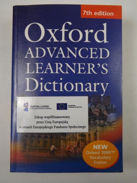 Oxford Advanced Learner's Dictionary + płyta CD