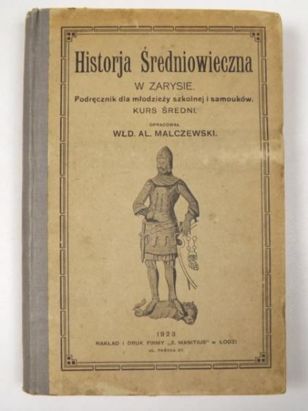 Historja Średniowieczna w zarysie, 1923 r.