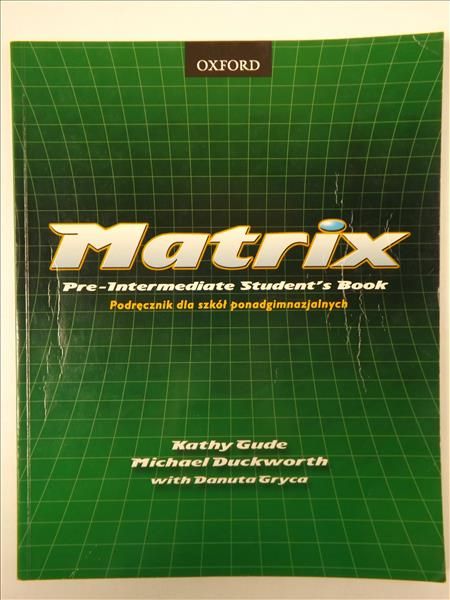Gude Kathy,   - Matrix. Pre-Intermediate Student's Book