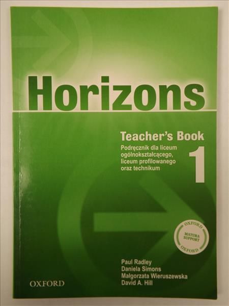 Radley Paul,  , Wieruszewska Małgorzata - Horizons 1. Teacher's Book