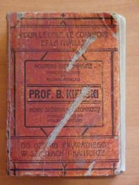 Nouveau Dictionnaire manuel francais-polonais et polonais-francais (1925 r.)