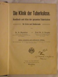 Bandelier,  - Die Klink der Tuberkulose 1914 r.