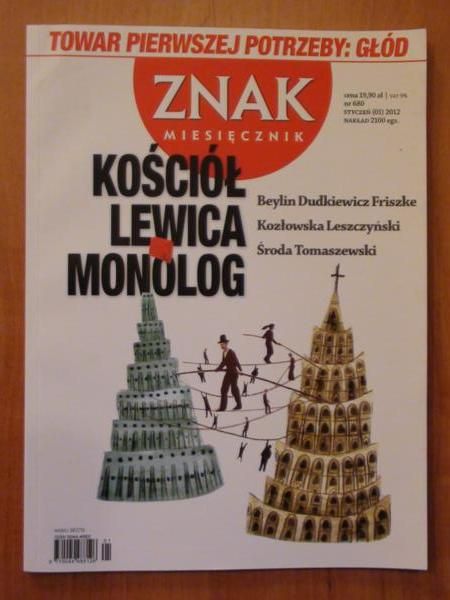 Miesięcznik Znak – styczeń (01) 2012