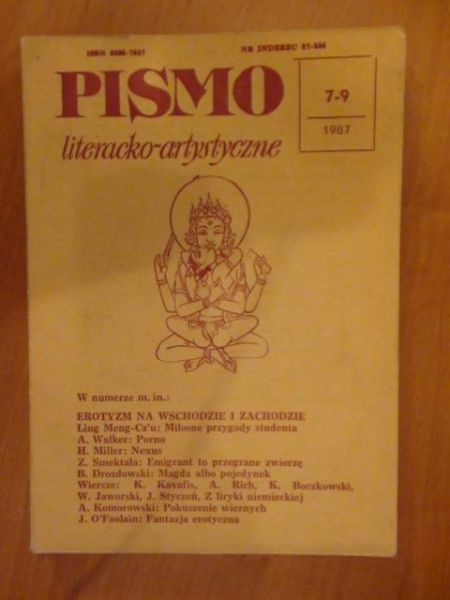 Pismo literacko-artystyczne 7-9/1987r.