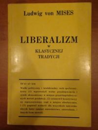 Liberalizm w klasycznej tradycji