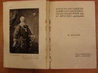 Katalog der Gemalde-Sammlung der Konigl. neuen Pinakothek in Munchen, antyk
