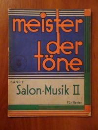Salon-Musik II. Fur Klavier. Band 11 (nuty)