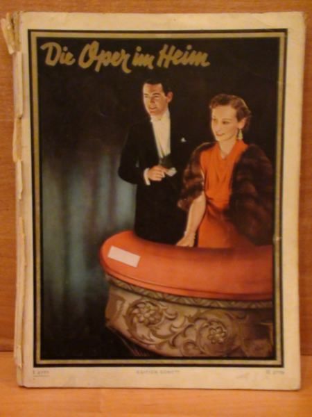 Die Oper im Heim (nuty),1938 r.