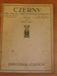 Die kuns der fingerfetigkeit. Op. 740 III: Piano Solo. Wyd. 1904r. (nuty)