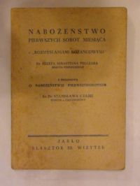 Nabożeństwo pierwszych sobót miesiąca z "Rozmyślaniami różańcowymi" 1948r.