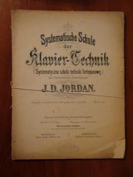 Systematische Schule der Klavier-Technik mit theoretischen Bemerkungen von   (nuty, 1897 r.)