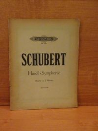 Symphonie in Hmoll von Franz Schubert fur Piano solo, (nuty), 1930 r.