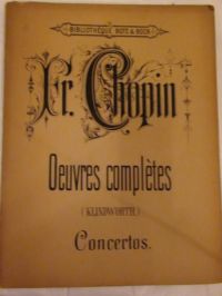 Chopin Fryderyk  - Oeuvres completes (nuty) ok 1920