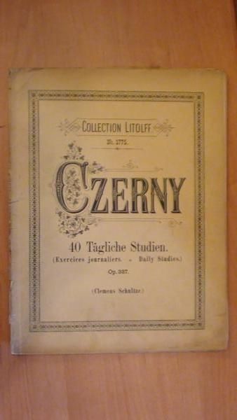 – 40 Tagliche Studien Op. 337 (nuty, 1900 r.)