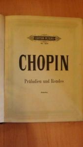 Chopin - Praludien und Rondos (nuty)