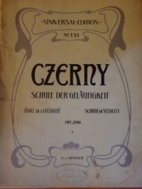 chule der Gelaufigkeit (nuty), 1909 r.