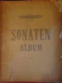 Sonaten-Album. Sammlung der beliebtesten Sonaten fur Klavier zu zwei Handen, Band II, (nuty), ok.1925 r.