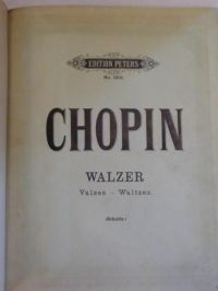 Chopin Fryderyk - Walzer Wyd. ok 1910 (nuty)