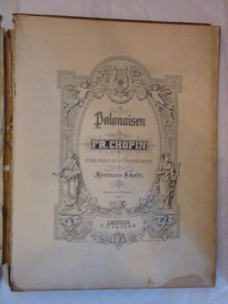 Chopin Frederic - Polonaisen von Fr. Chopin ok. 1930r. (nuty)