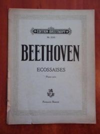 – Ecossaises – Piano solo (nuty)