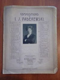 Compositions de I. J.  – Menuet Op. 14 No. 1 (nuty)