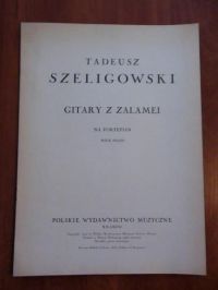 Gitary z Zalamei na fortepian (nuty, 1945 r.)