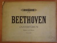 Sämtliche Ouvertüren Für Klavier Zu Vier Händen . Wyd ok. 1900r. (nuty)