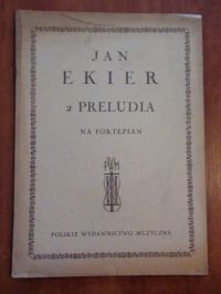 2 preludia na fortepian (nuty, 1946 r.)