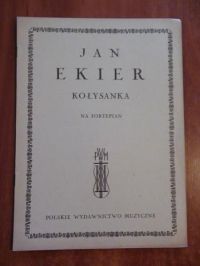 Kołysanka na fortepian (nuty, 1945 r.)